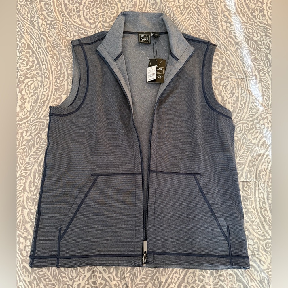 Jos. A. Bank Charcoal Traveler Vest